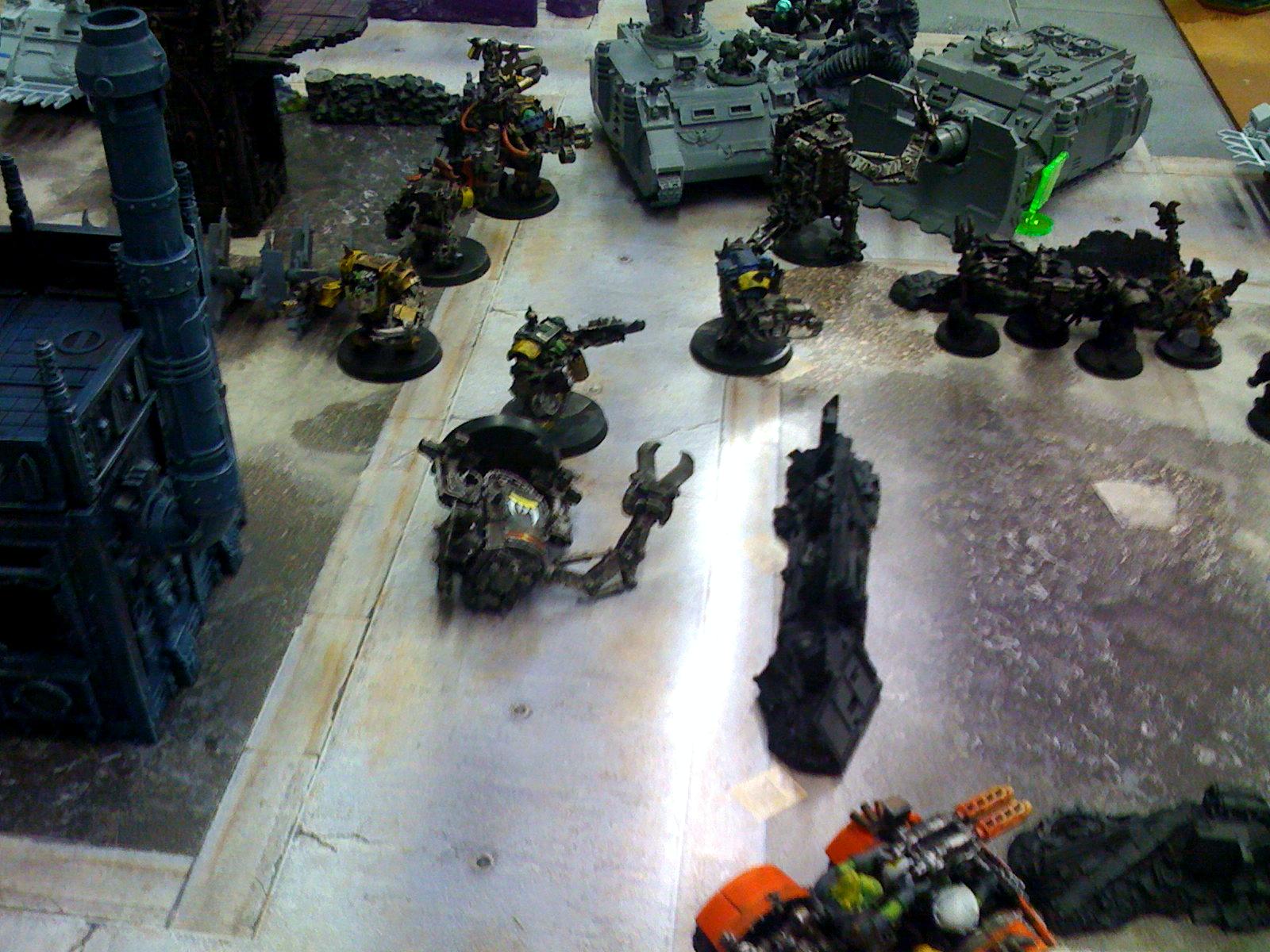 Battle, Battle Report, Orks, Space Marines