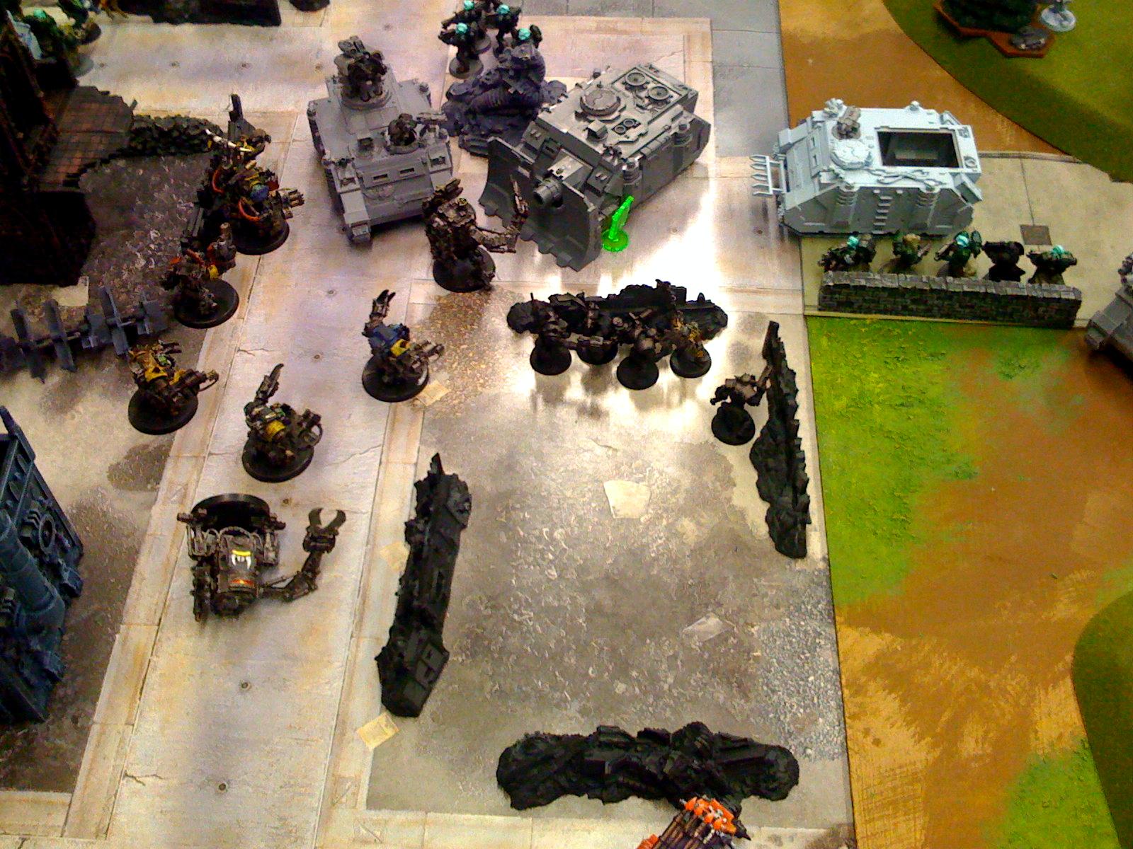 Battle, Battle Report, Orks, Space Marines
