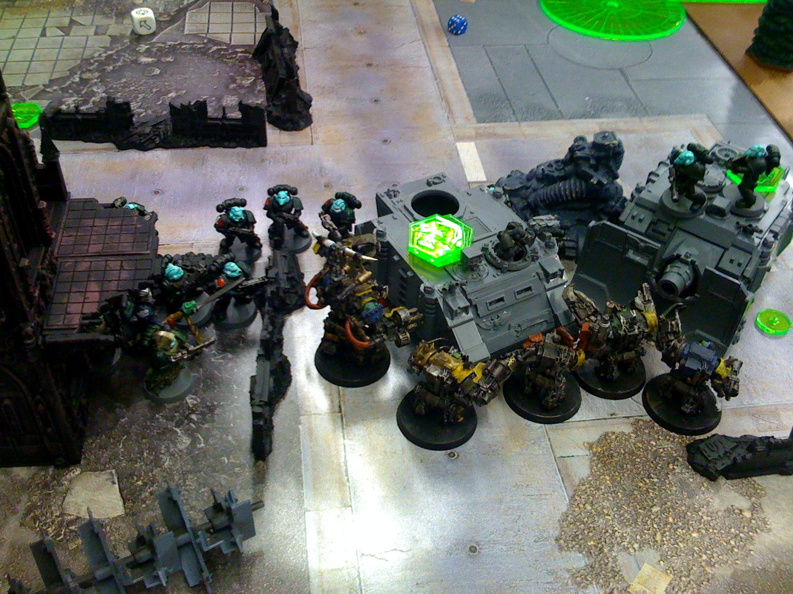 Battle, Battle Report, Orks, Space Marines