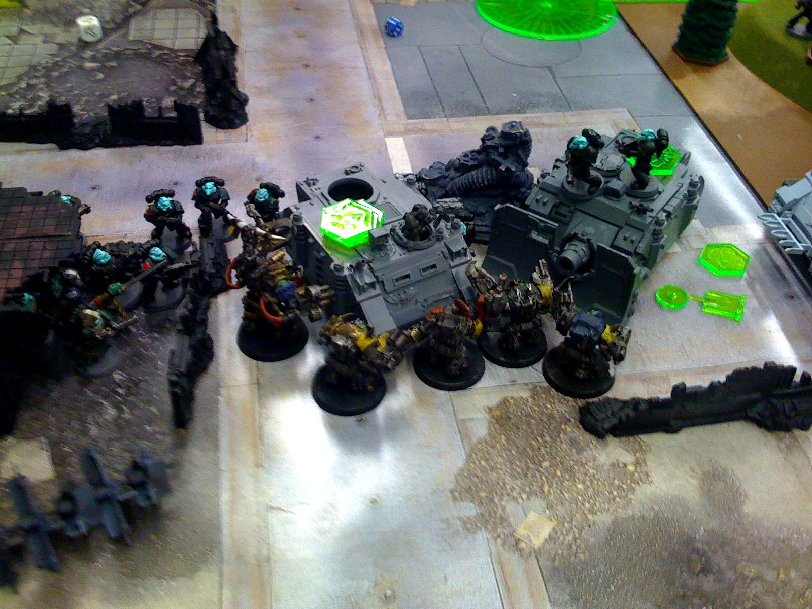 Battle, Battle Report, Orks, Space Marines