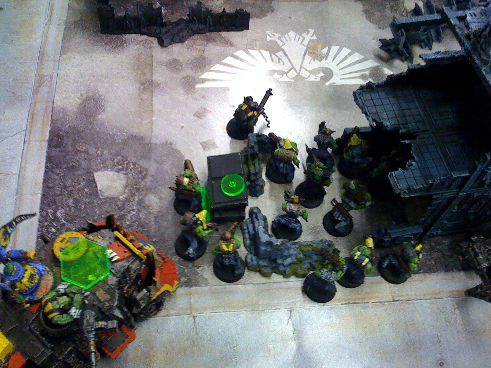 Battle, Battle Report, Orks, Space Marines