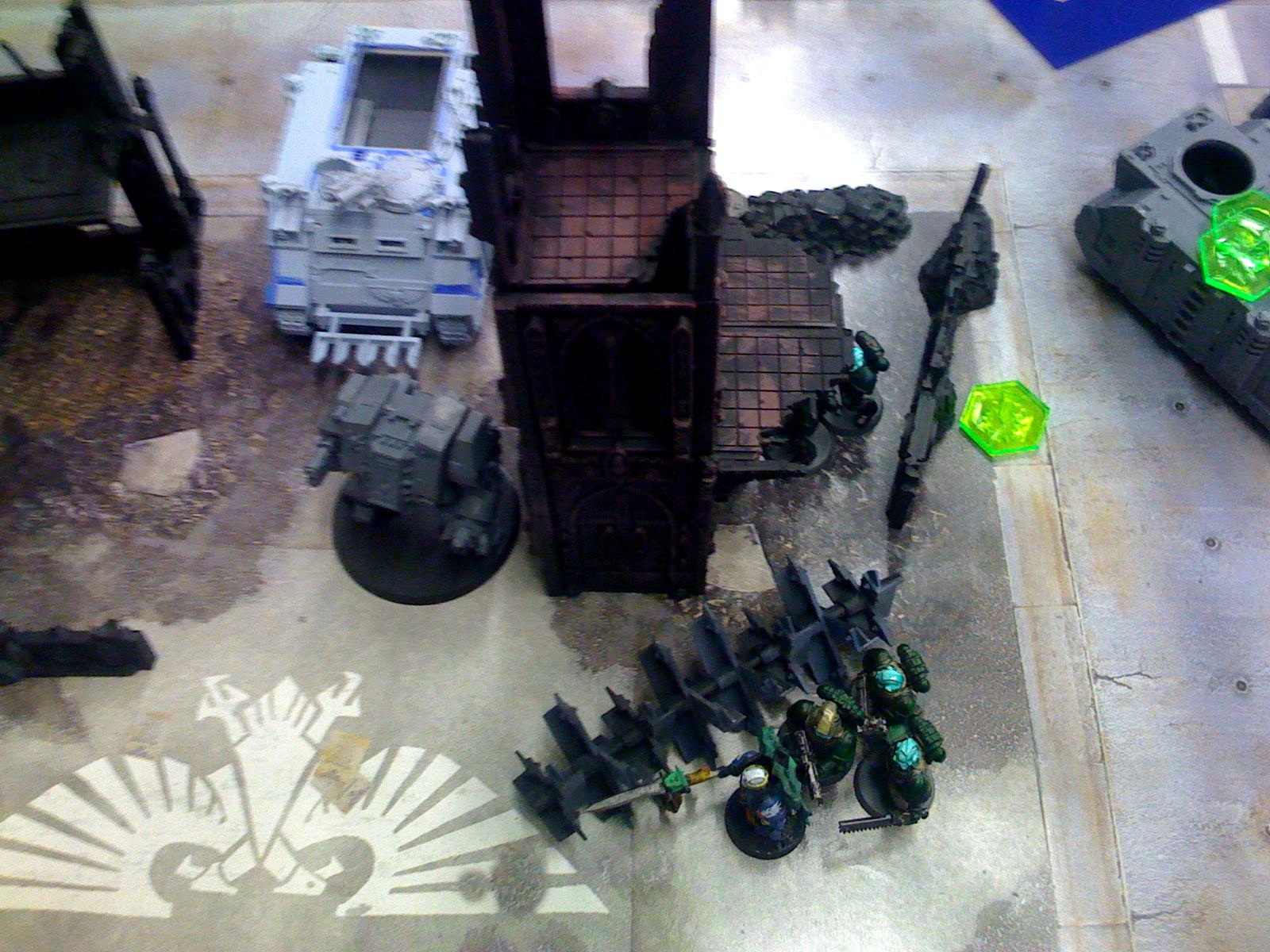 Battle, Battle Report, Orks, Space Marines