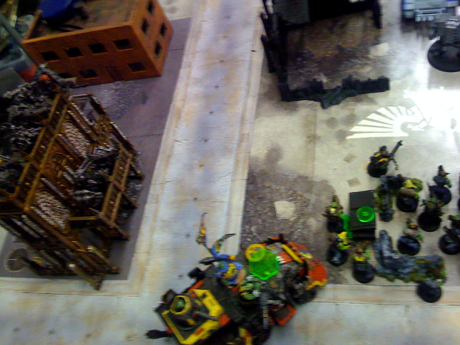 Battle, Battle Report, Orks, Space Marines