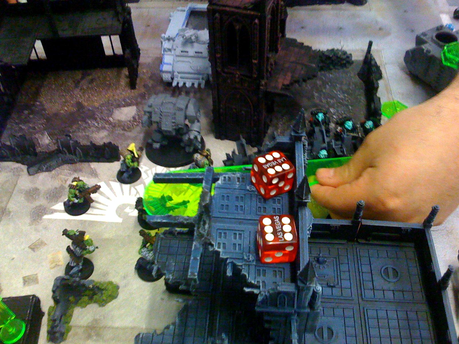 Battle, Battle Report, Orks, Space Marines