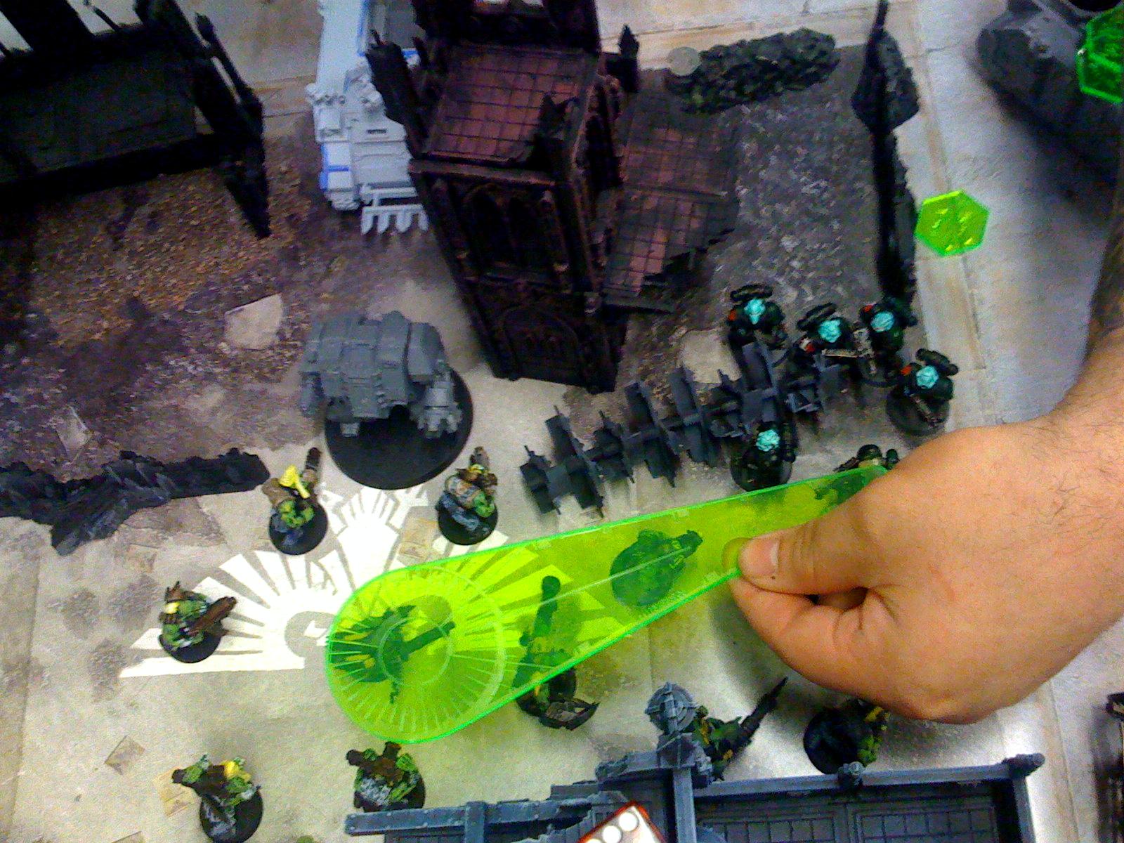 Battle, Battle Report, Orks, Space Marines