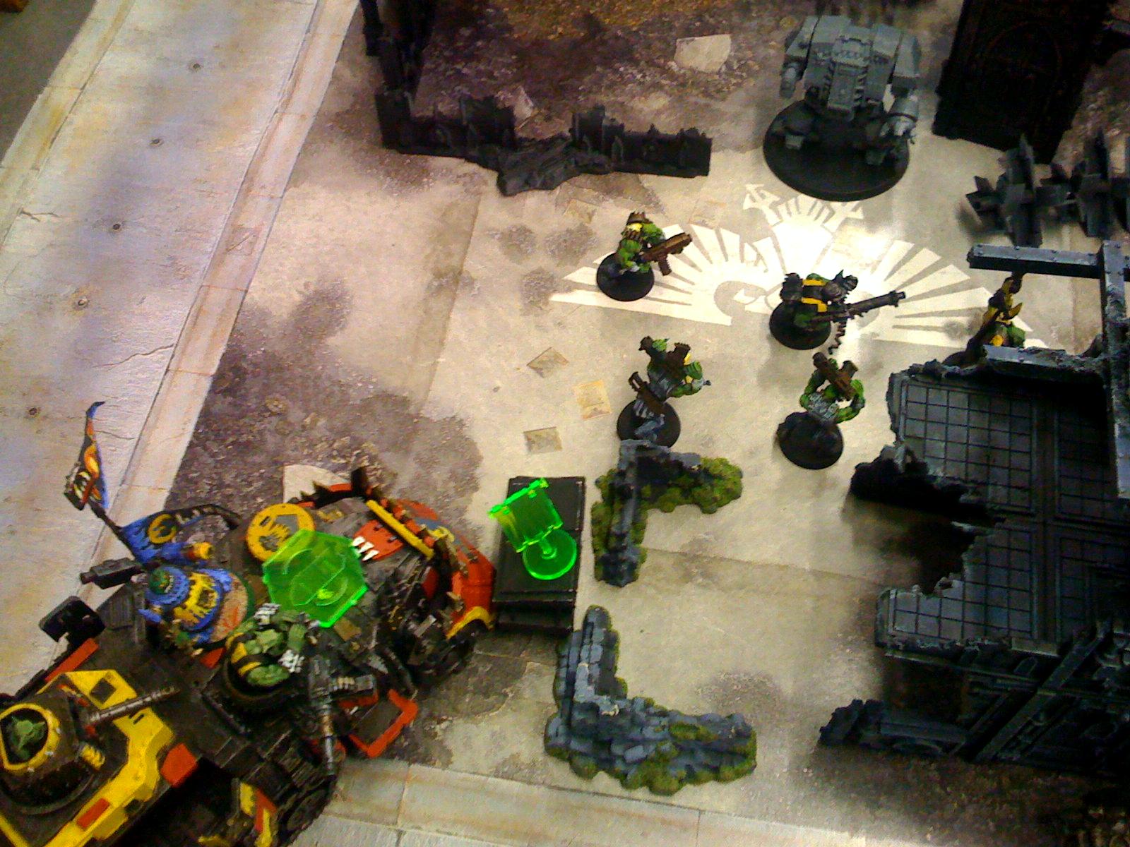 Battle, Battle Report, Orks, Space Marines