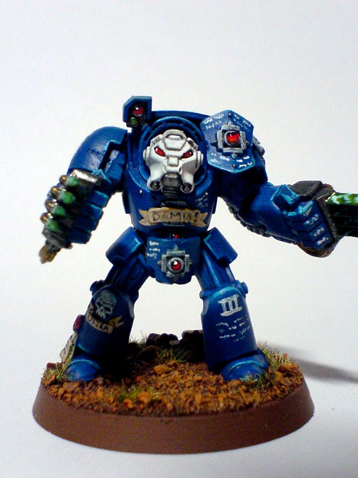 Assault Squad, Lightning Claws, Space Marines, Terminator Armor, Ultramarines, Warhammer 40,000