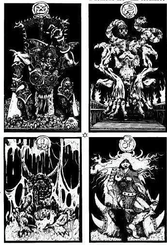 Artwork, Chaos, Copyright Games Workshop, Khorne, Nurgle, Slaves To Darkness, Tzenntch