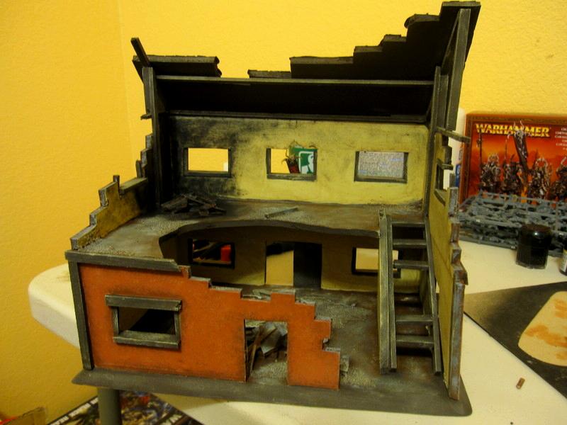 Buildings, Mordheim, Ruin, Terrain