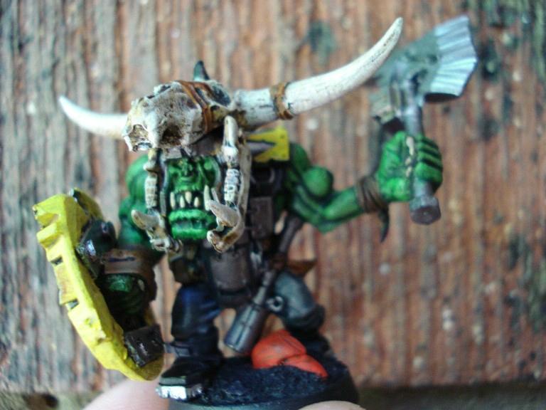 Assault On Black Reach, Conversion, Nob, Orks, Warhammer 40,000, Work In Progress