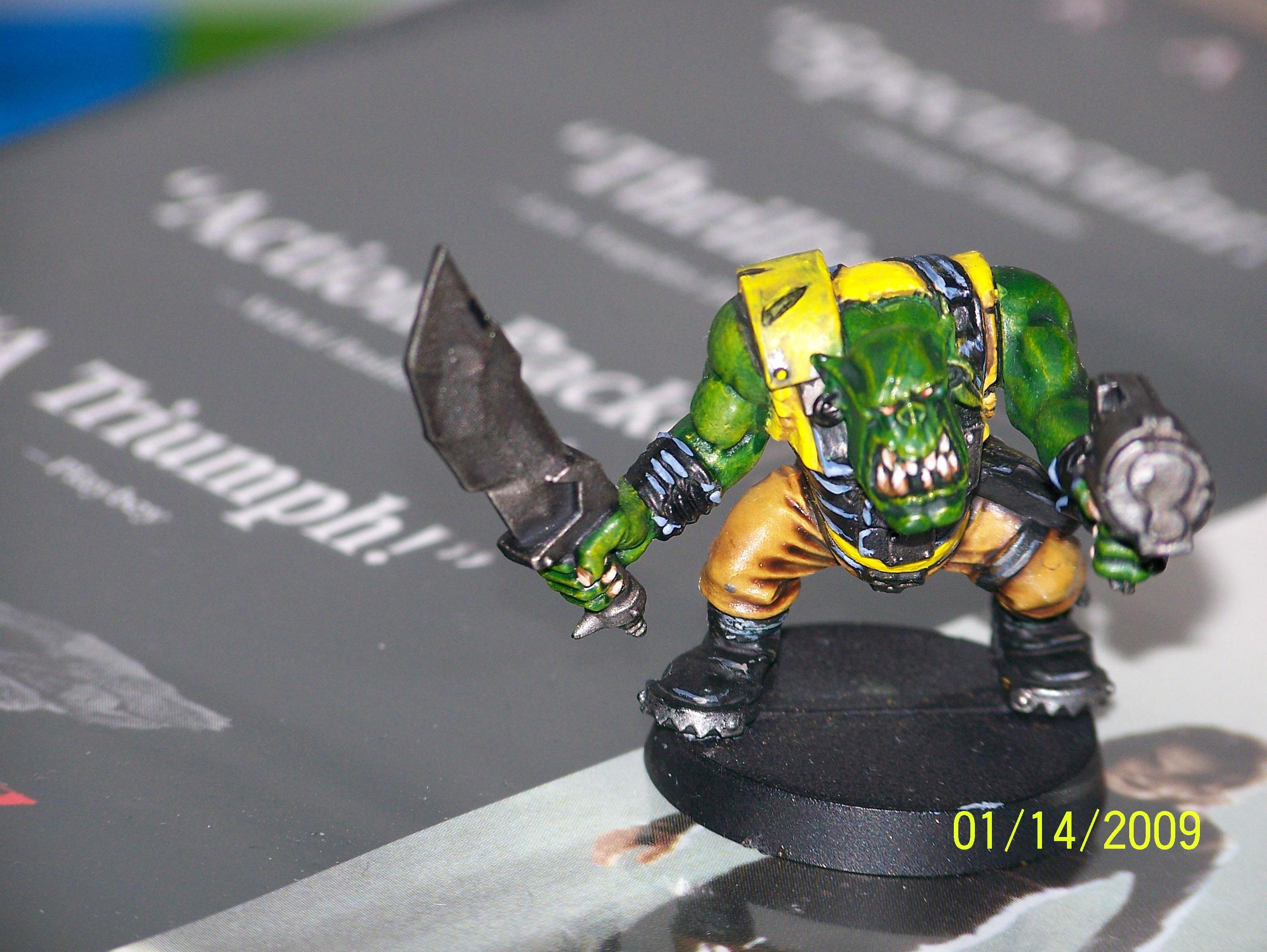 Orks, Slugga Boy, Warhammer 40,000, Wash
