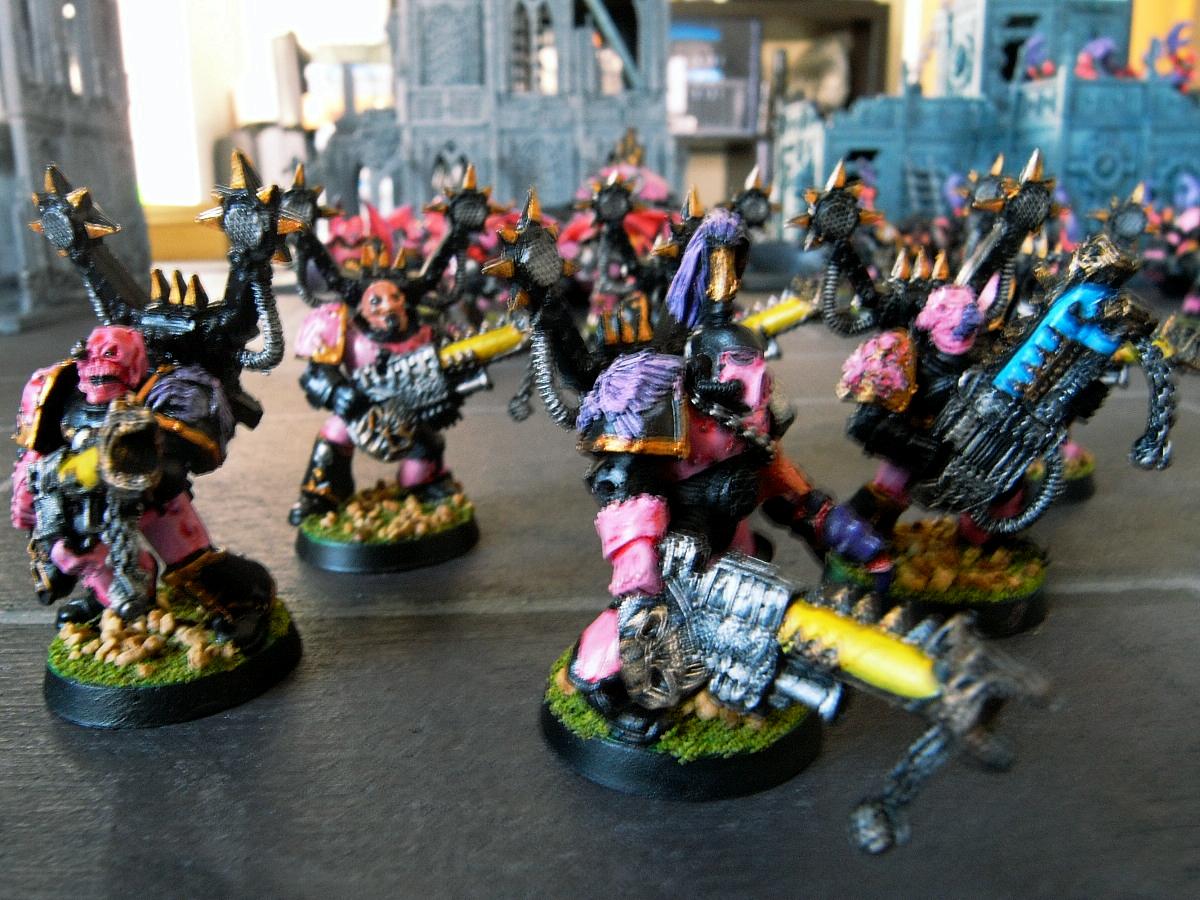 Astartes, Chaos, Children, Classic, Conversion, Emperors, Noise, Out Of Production, Pink, Slaanesh, Space, Space Marines, Warhammer 40,000