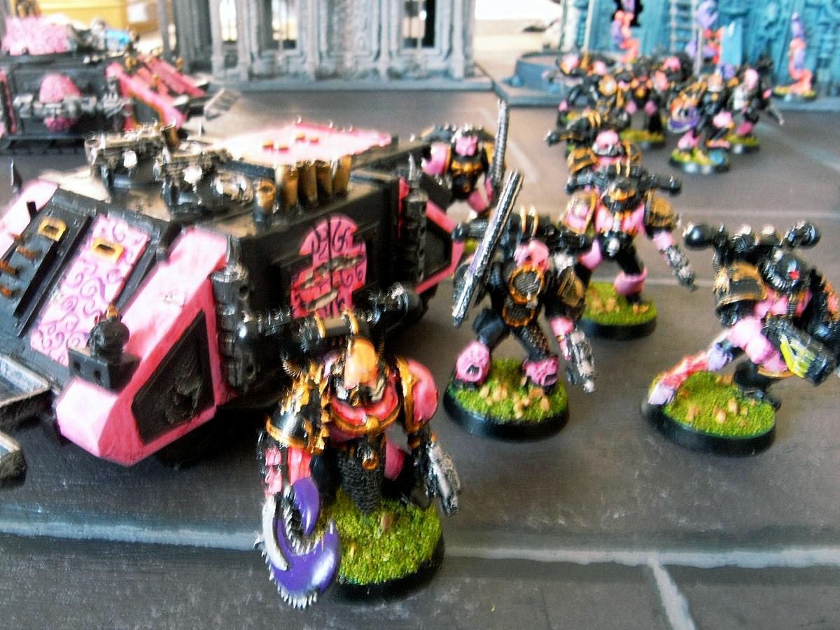 Astartes, Chaos, Children, Classic, Conversion, Emperors, Noise, Out Of Production, Pink, Slaanesh, Space, Space Marines, Warhammer 40,000