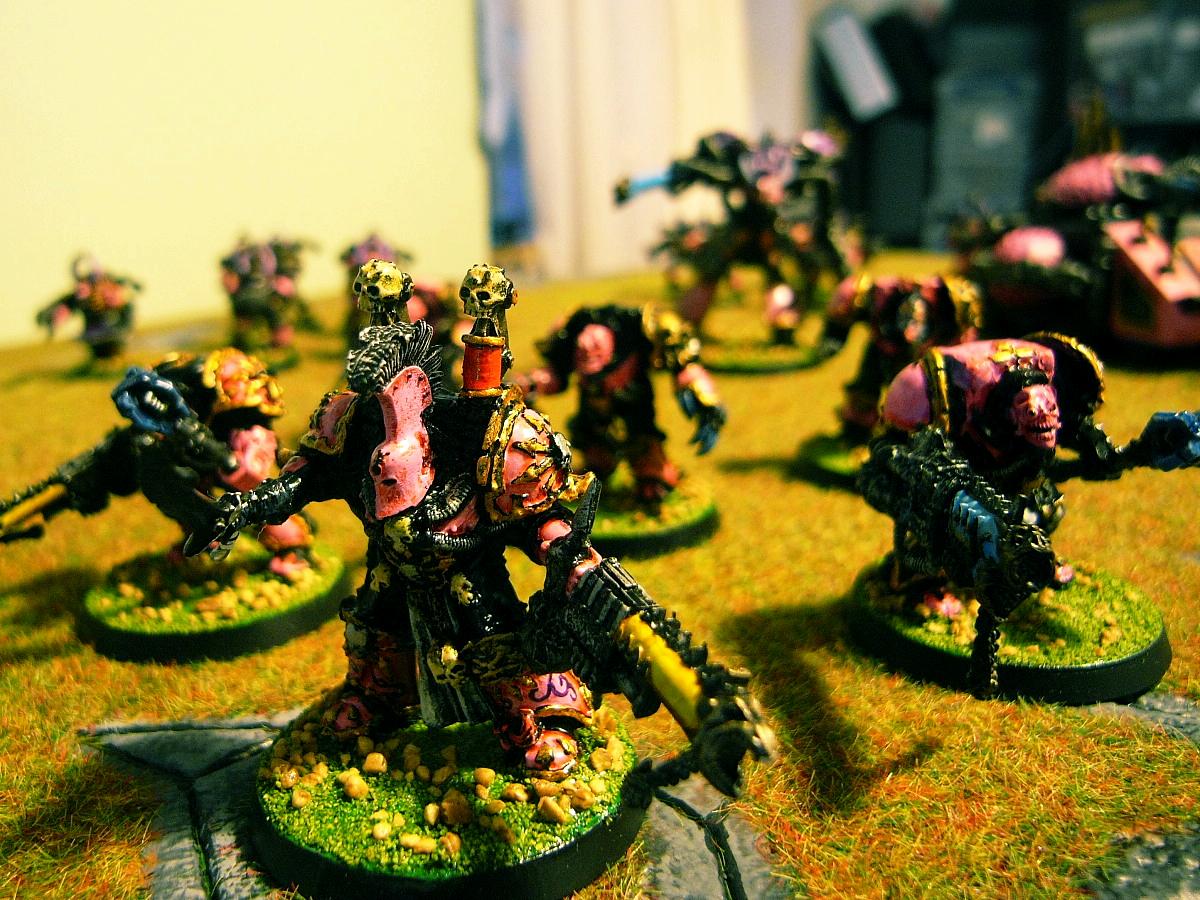 Astartes, Chaos, Chaos Space Marines, Classic, Conversion, Emperor's Children, Noise, Out Of Production, Pink, Slaanesh, Space, Space Marines, Terminator Armor, Warhammer 40,000