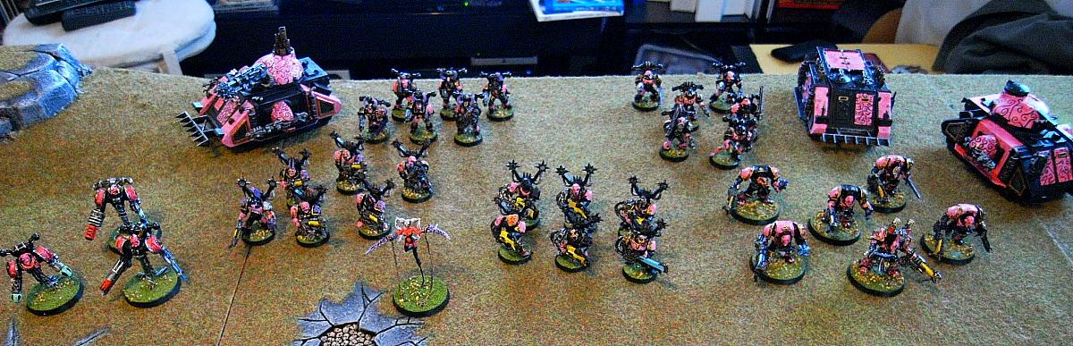 Astartes, Chaos, Classic, Conversion, Noise, Out Of Production, Pink, Slaanesh, Space, Space Marines, Warhammer 40,000