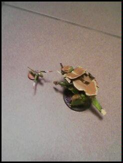 Cardstock, Carnifex, Conversion, Tyranids, Warhammer 40,000