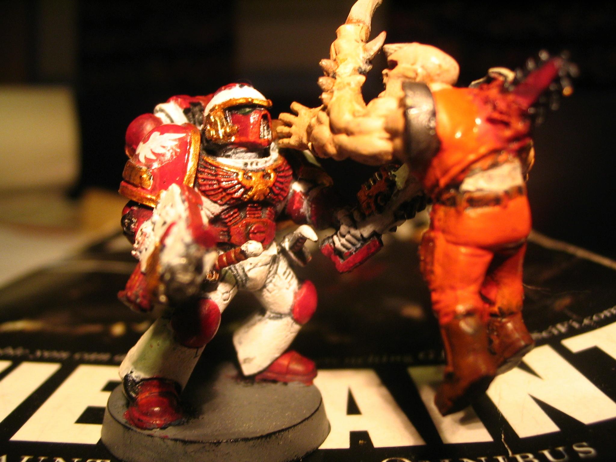 Action, Duel, Space Marines, Warhammer 40,000
