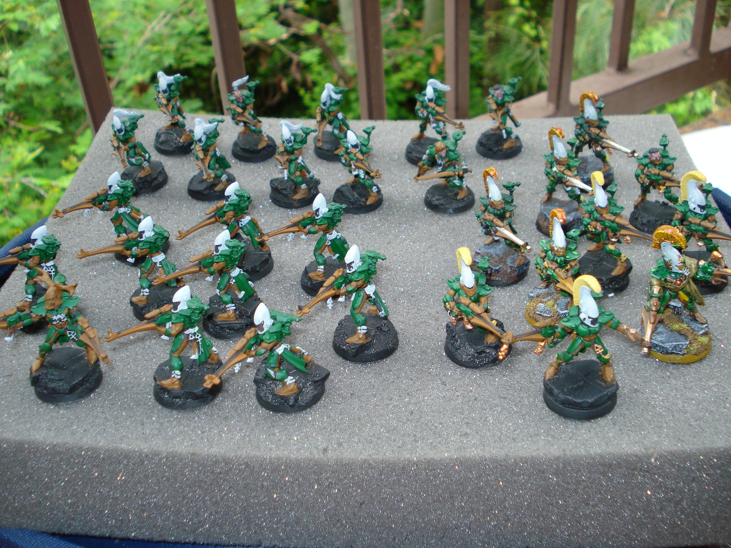 Dire Avengers, Eldar, Warhammer 40,000, Work In Progress