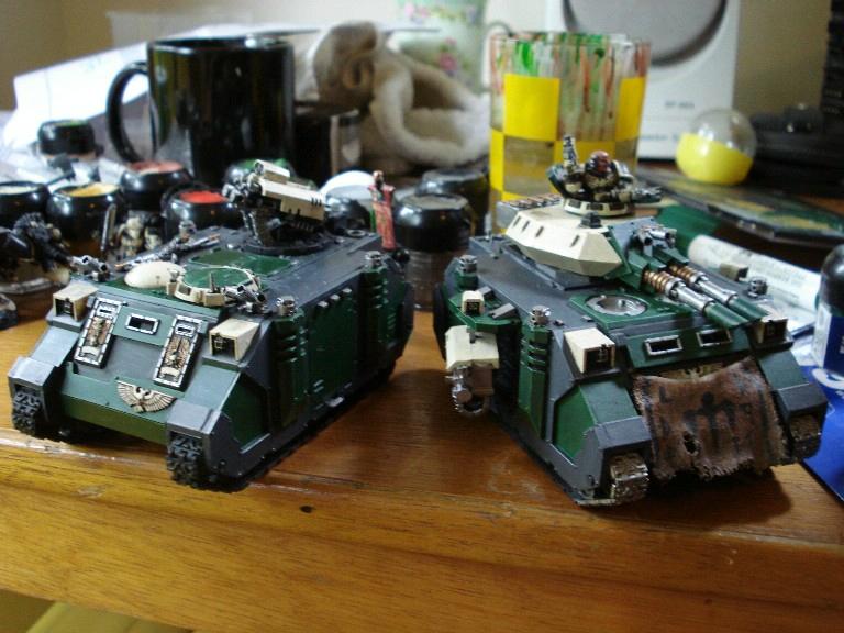 Predator, Razorback, Space Marines, Warhammer 40,000