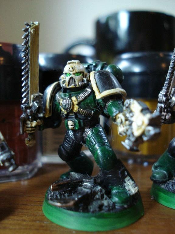 Assault Marines, Chainsword, Space Marines, Warhammer 40,000