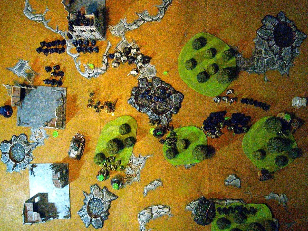 Battle Report, Chaos Space Marines, Crimson Fists, Plague Marines, Space Marines, Warhammer 40,000