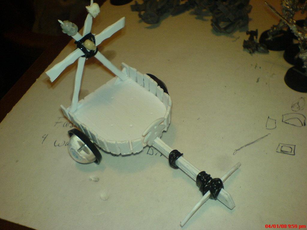 Chariot, Conversion, Orcs And Goblins, Warhammer Fantasy, Work In Progress
