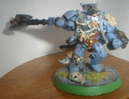 Blurred Photo, Logan Grimnar, Space Wolves