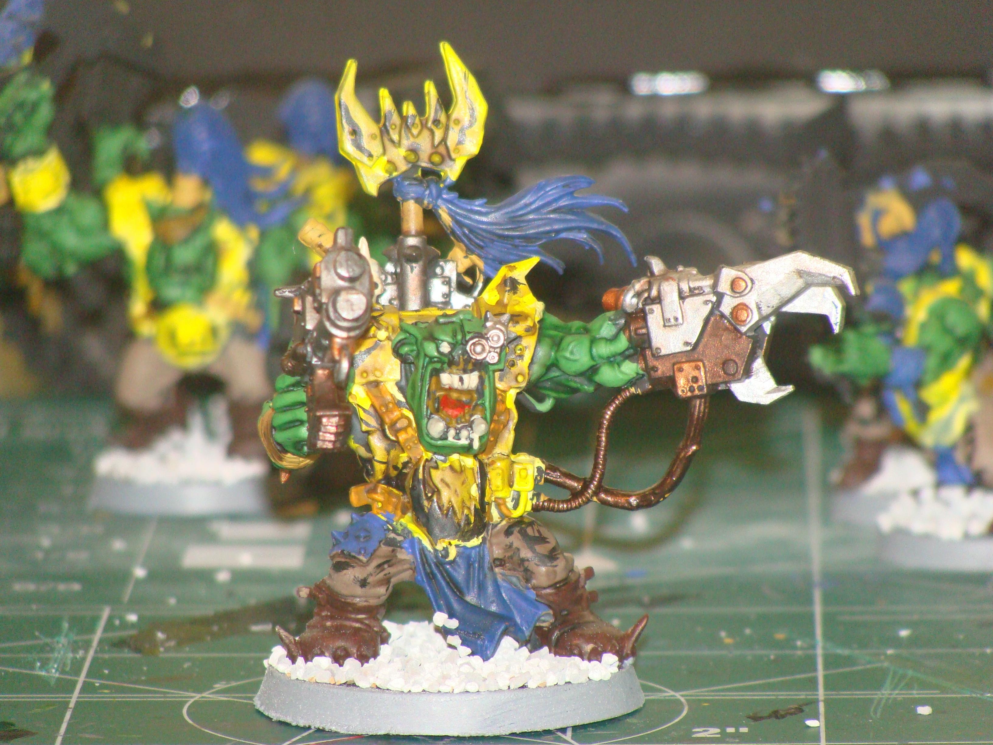 Orks, Warboss, AOBR boss front