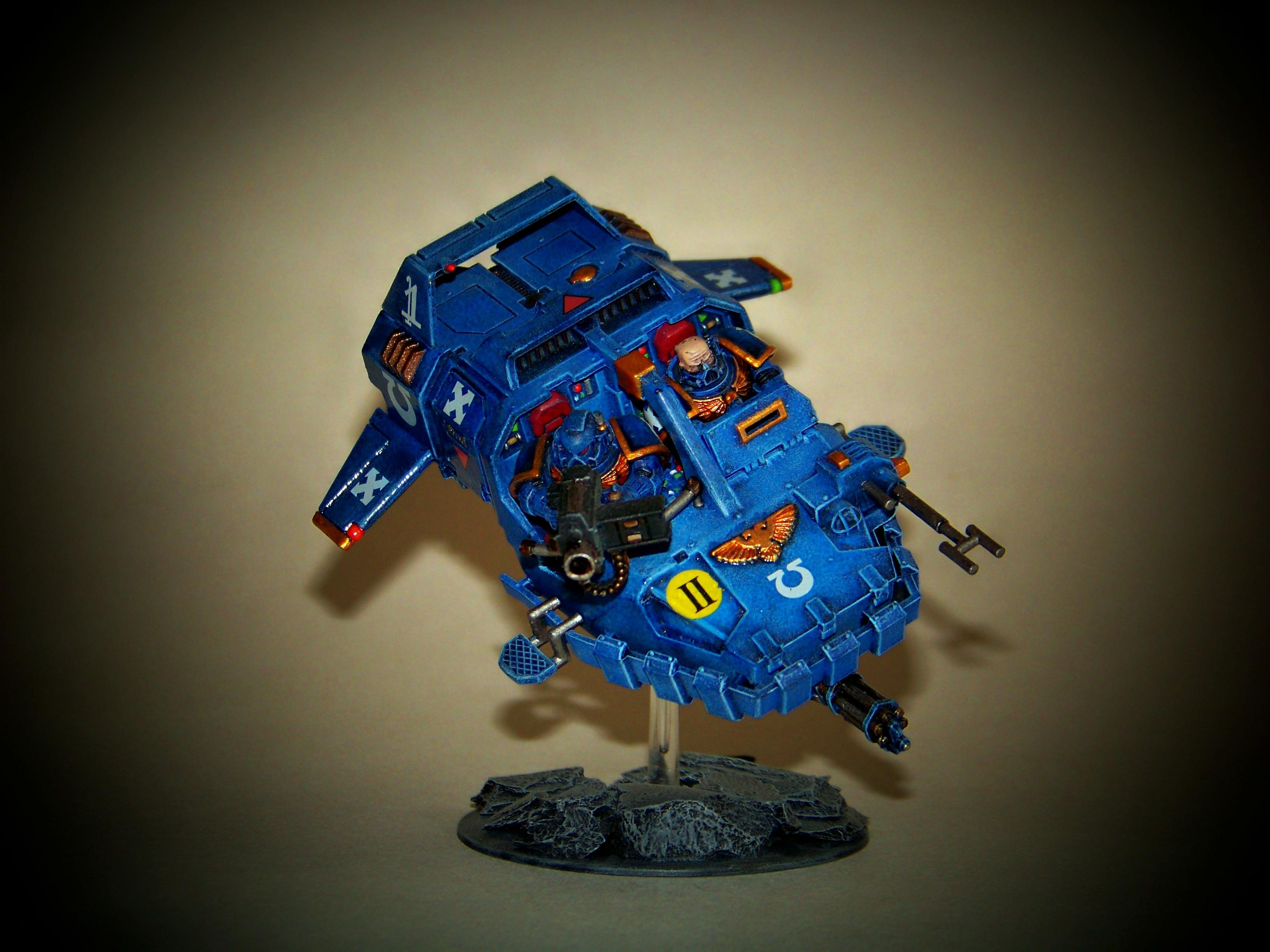 Land Speeder, Space Marines, Ultramarines, Warhammer 40,000