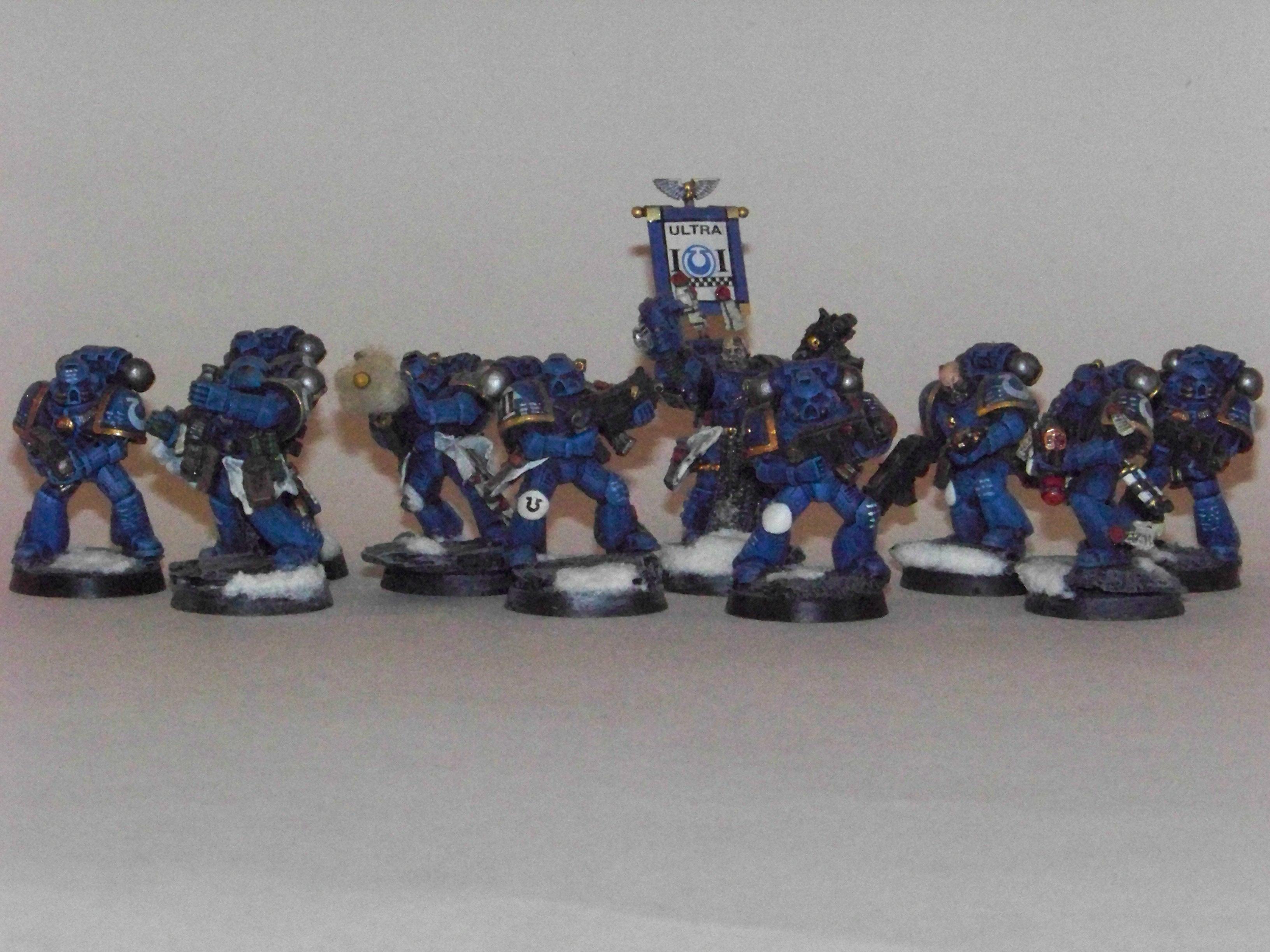 Space Marines, tactical marines II company 2nd sqaud