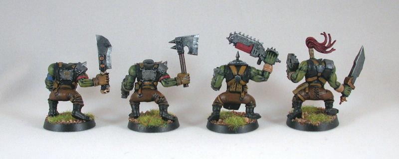 28mm, Games Workshop, Infantry, Orks, Science-fiction, Warhammer 40,000