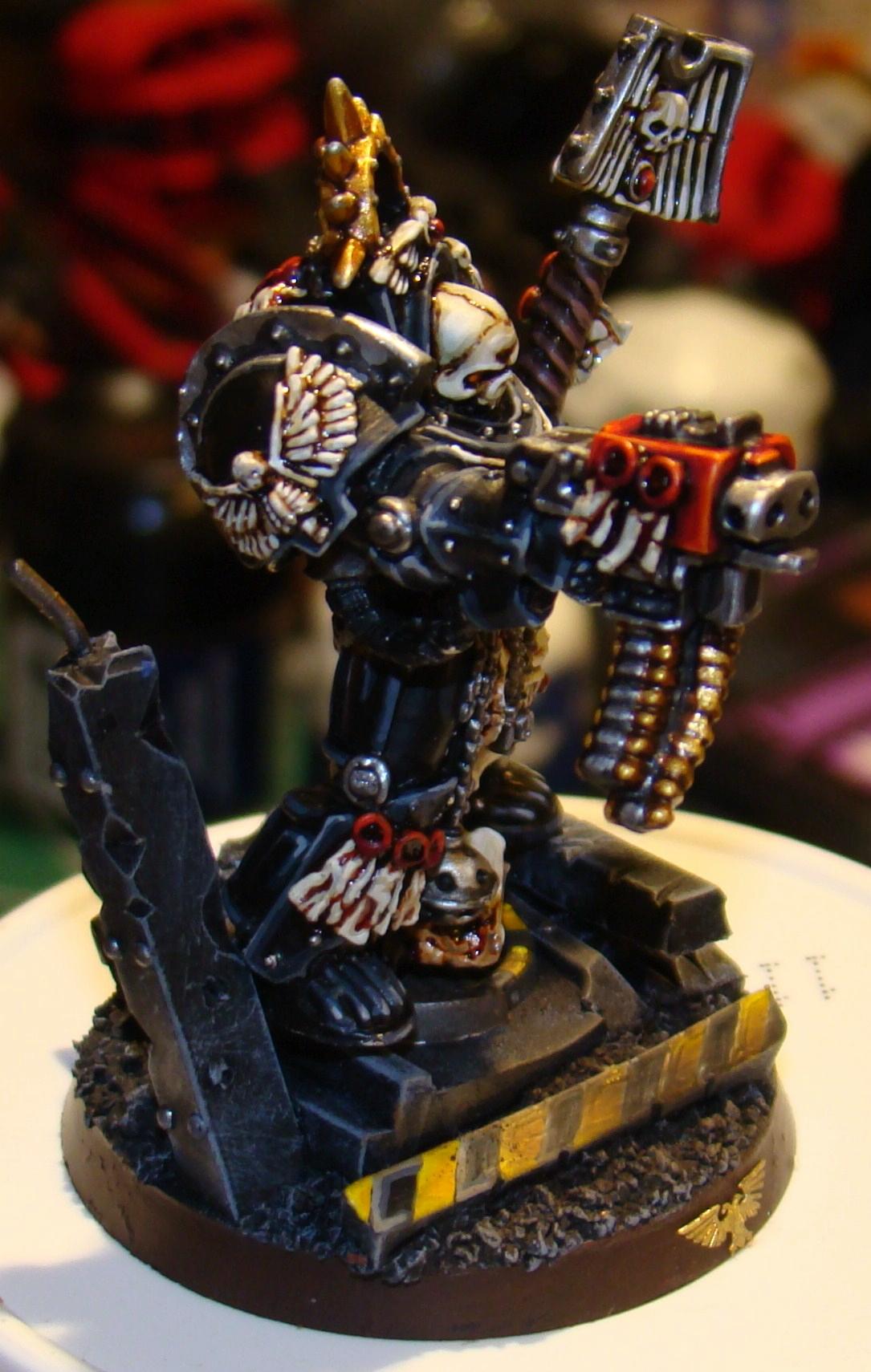 Chaplain, Space Marines, Terminator Armor, Terminator Chaplain, Warhammer 40,000