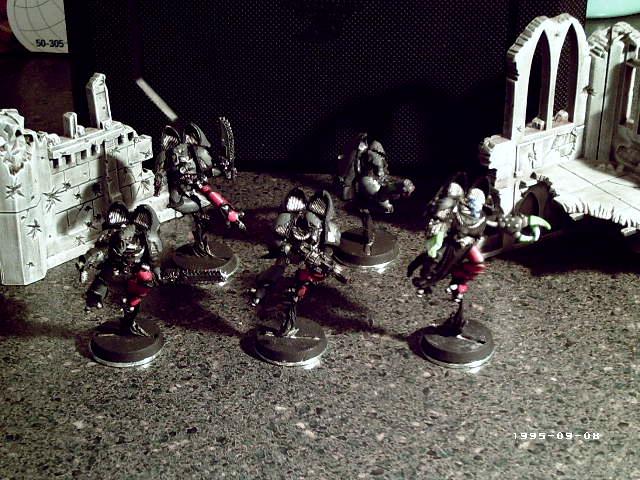 Army, Black, Chaos, Chaos Space Marines, Deviants, Raptors, Red
