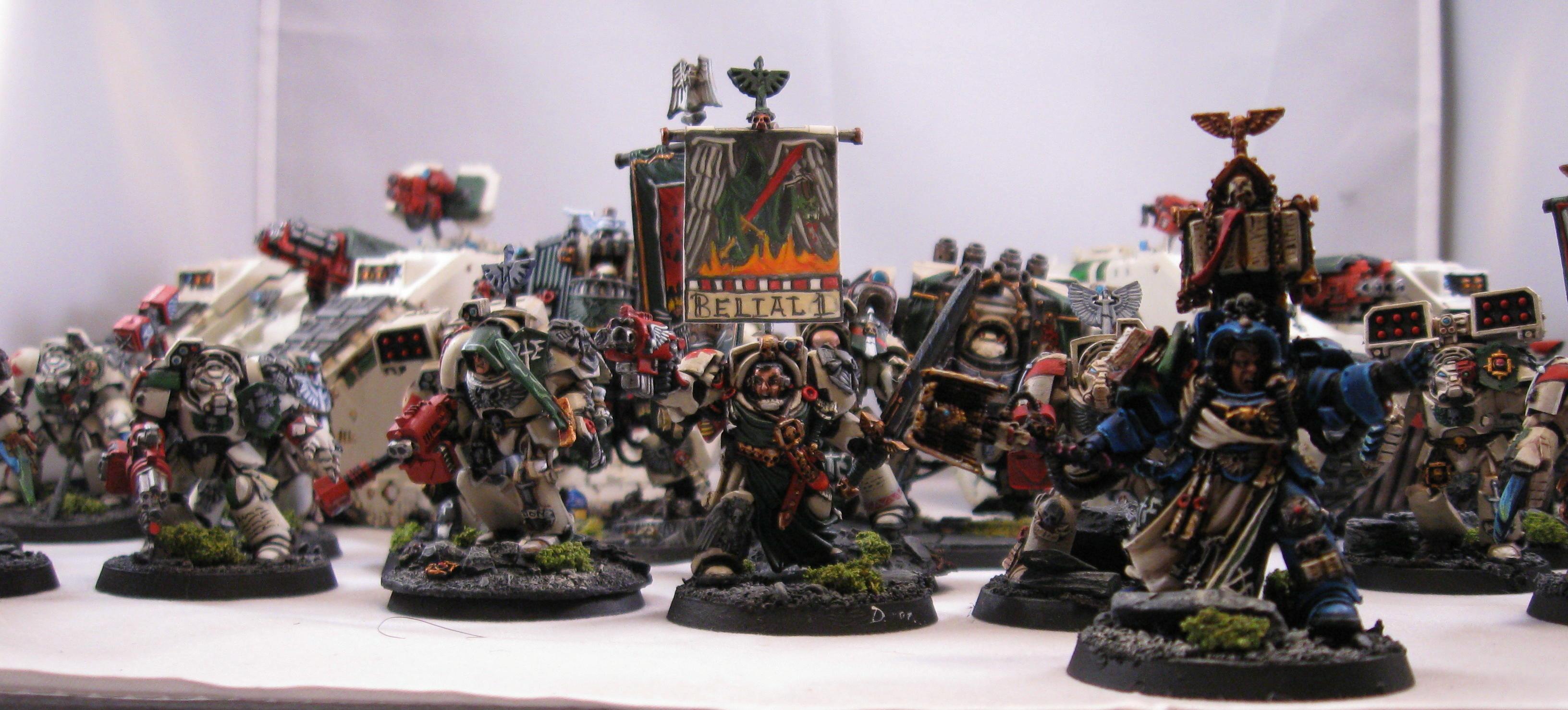 Army, Banner, Dark Angels, Deathwing, Space Marines, Terminator Armor, Warhammer 40,000