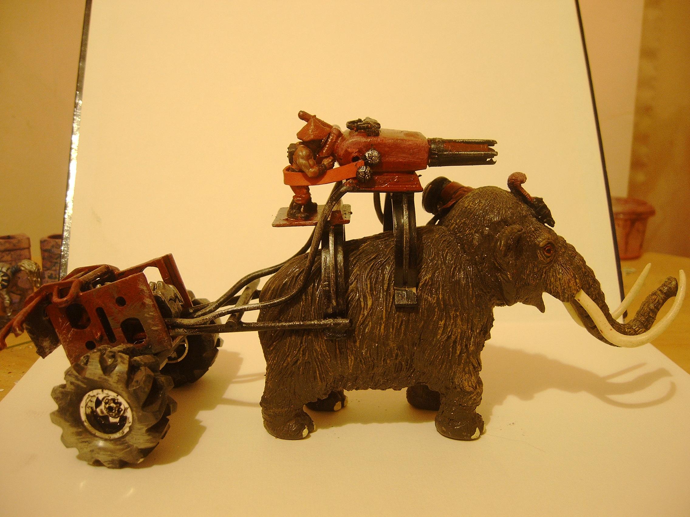 Heavy Weapon, Imperial Guard, Rough Riders, Scratch Build, Unusual