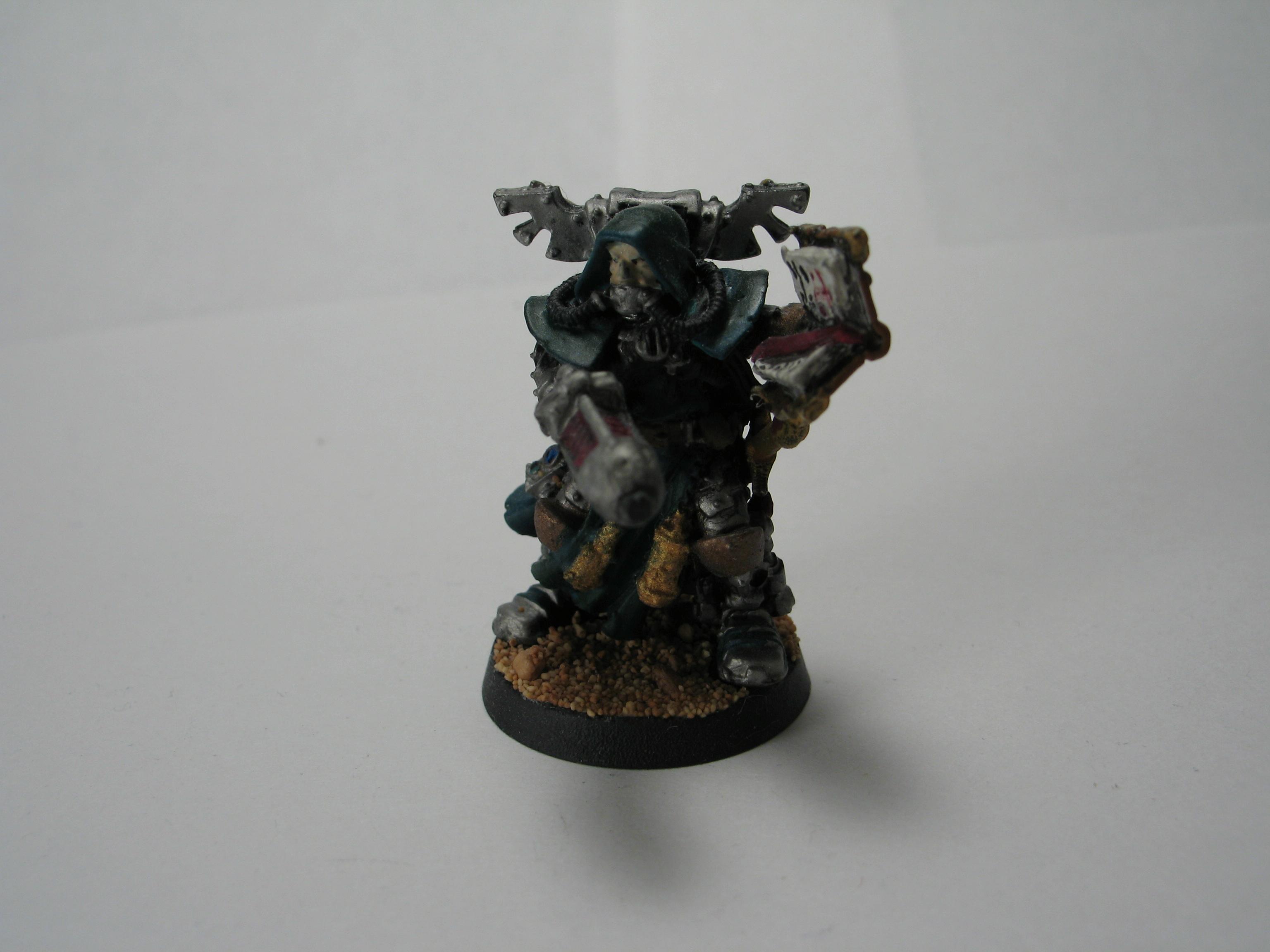 Book, Inquisition, Plasma Pistol, Warhammer 40,000