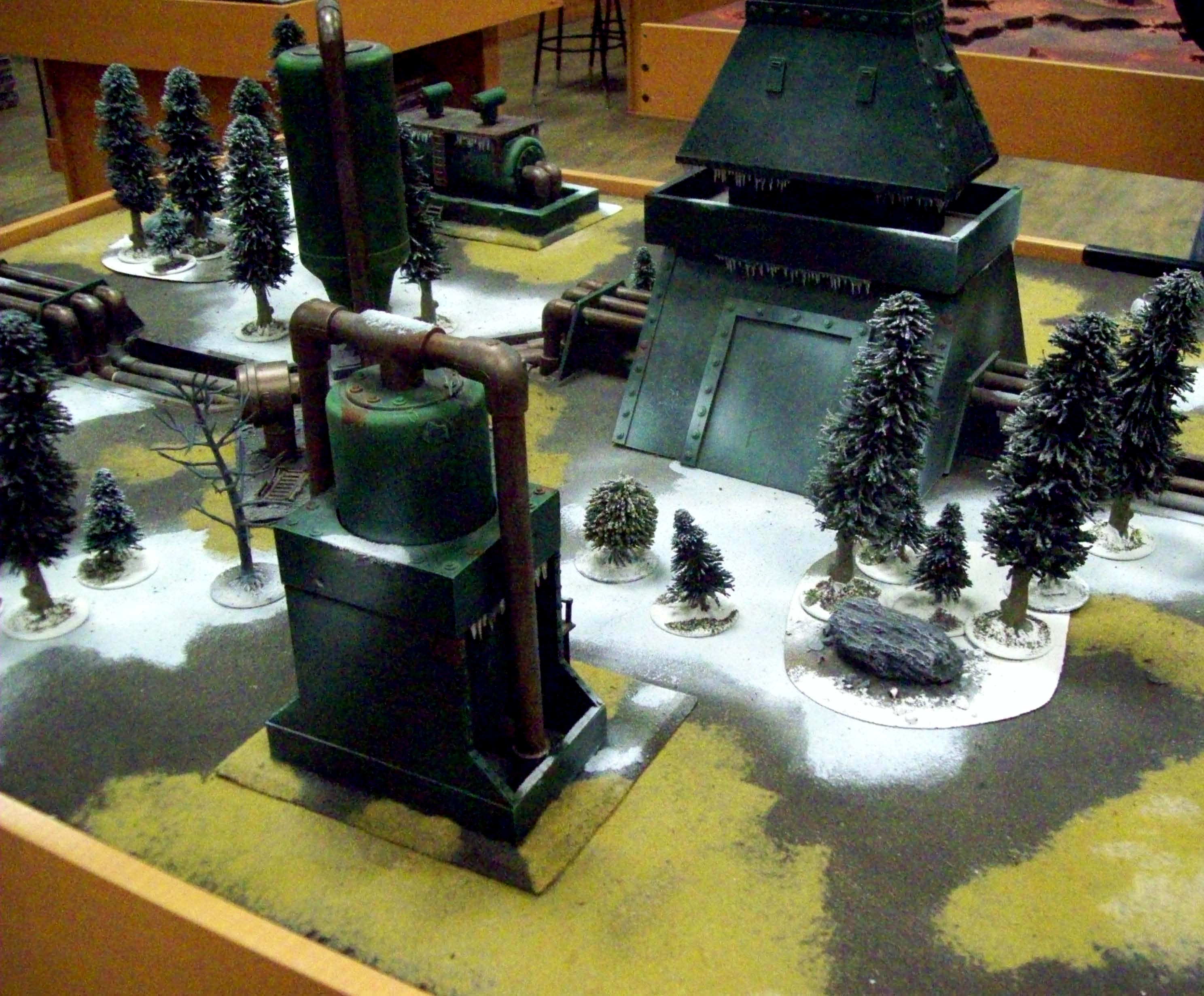 Battle Bunker, Battle Report, Flesh Tearers, Orks, Terrain