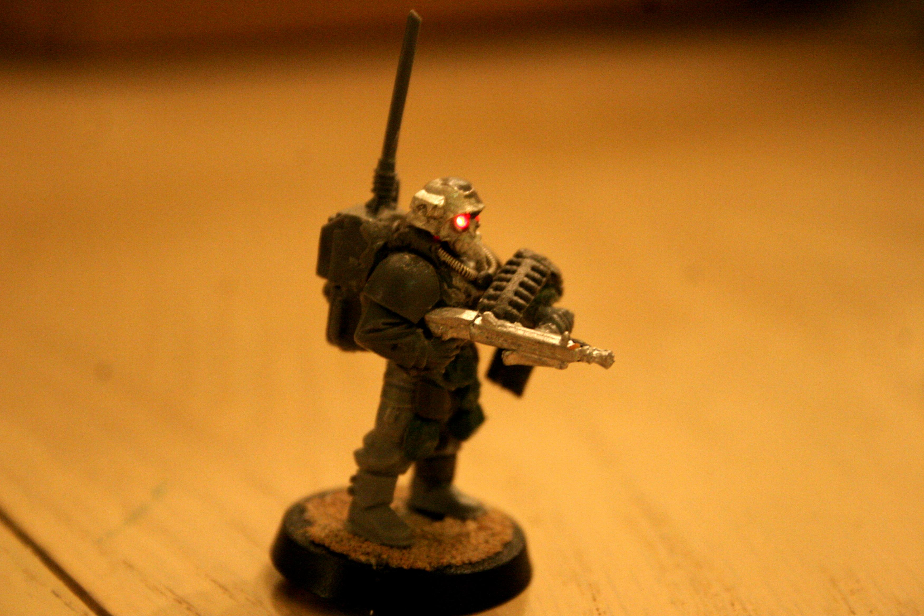 Autogun, Cadians, Imperial Guard, Jin-roh, LED, Lighting, Pig Iron, Storm Troopers, Stormtrooper, Wolf Brigade