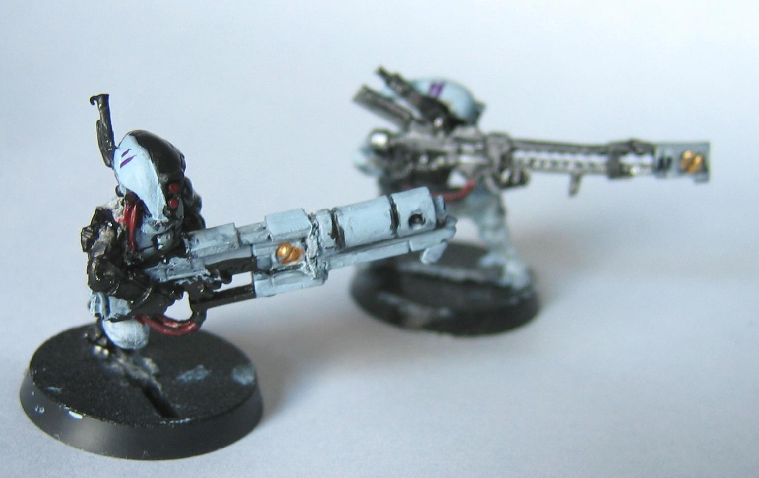 Pathfinders, Rail Rifle, Tau, Warhammer 40,000