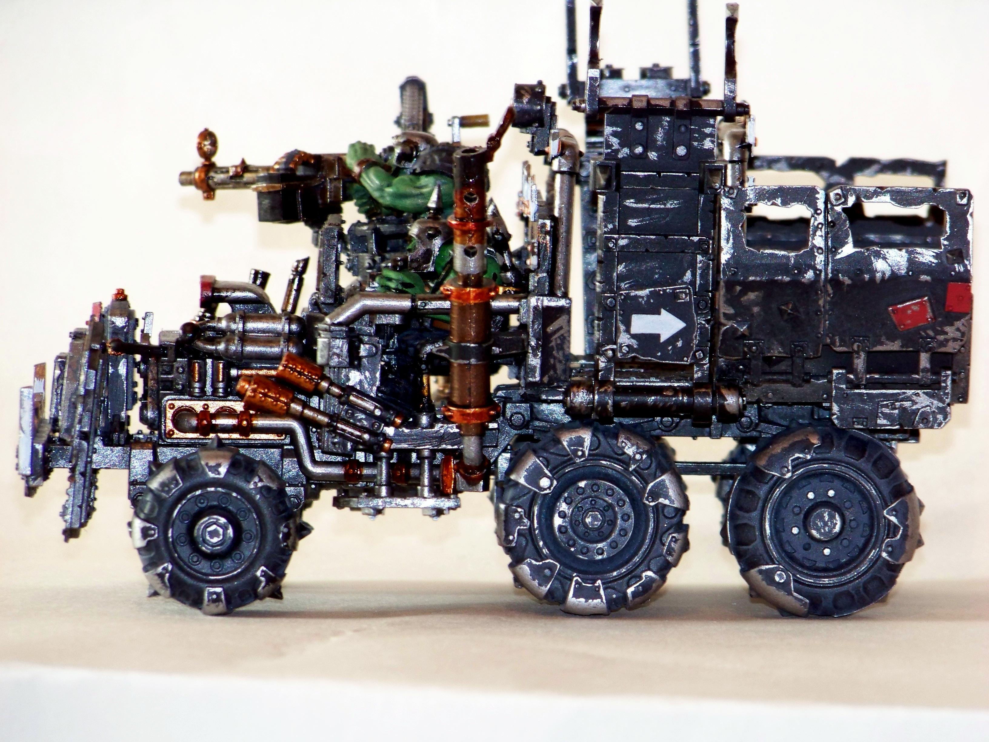 Orks, Trukk, ork truck L/side