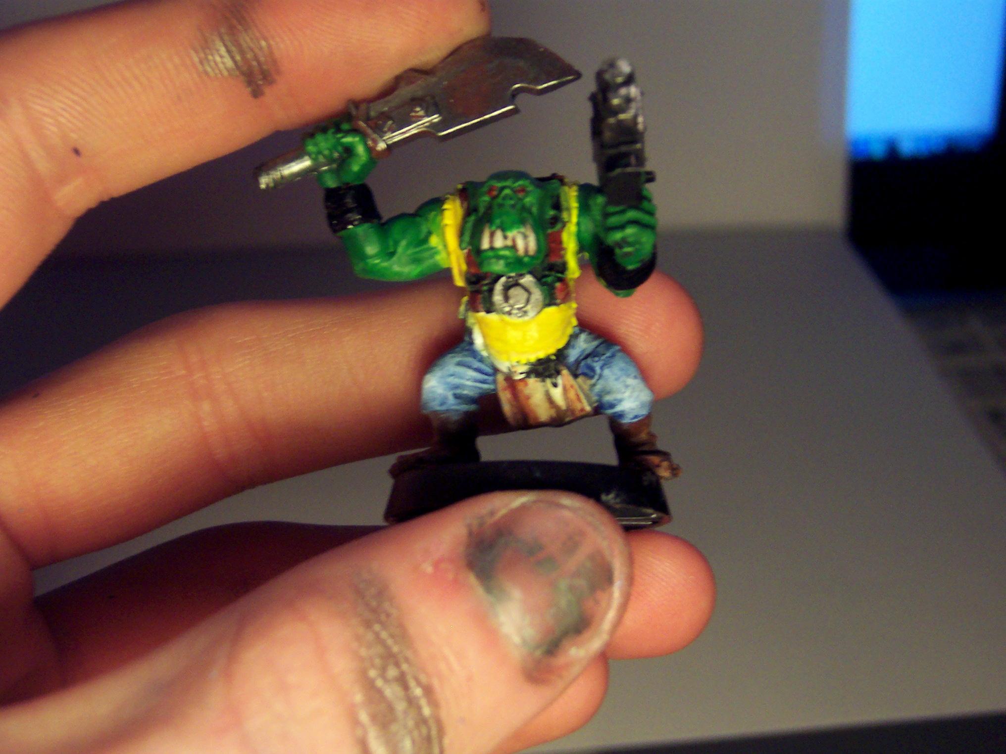 WIP ork boy 