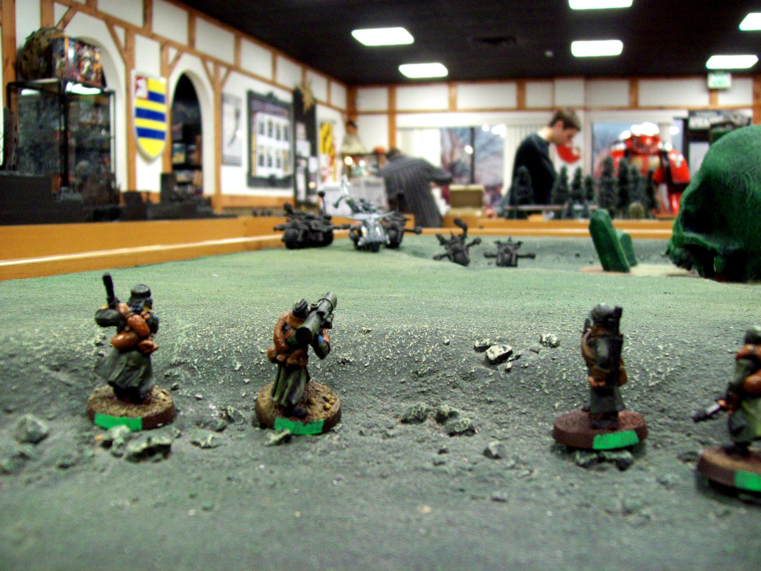 Battle Report, Imperial Guard, Orks, Valhallans