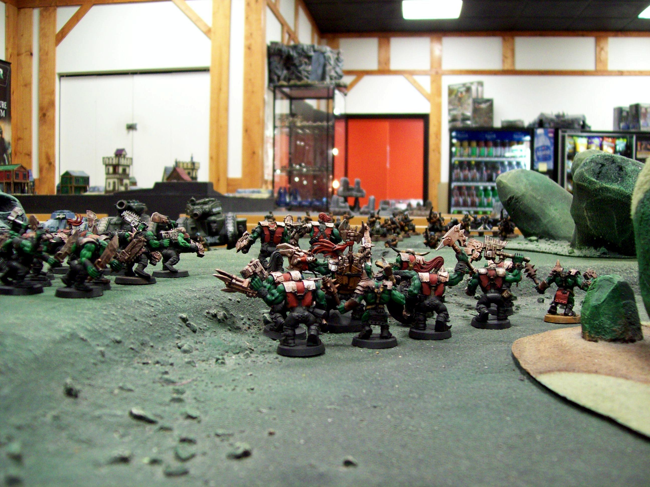 Battle Report, Imperial Guard, Orks, Valhallans