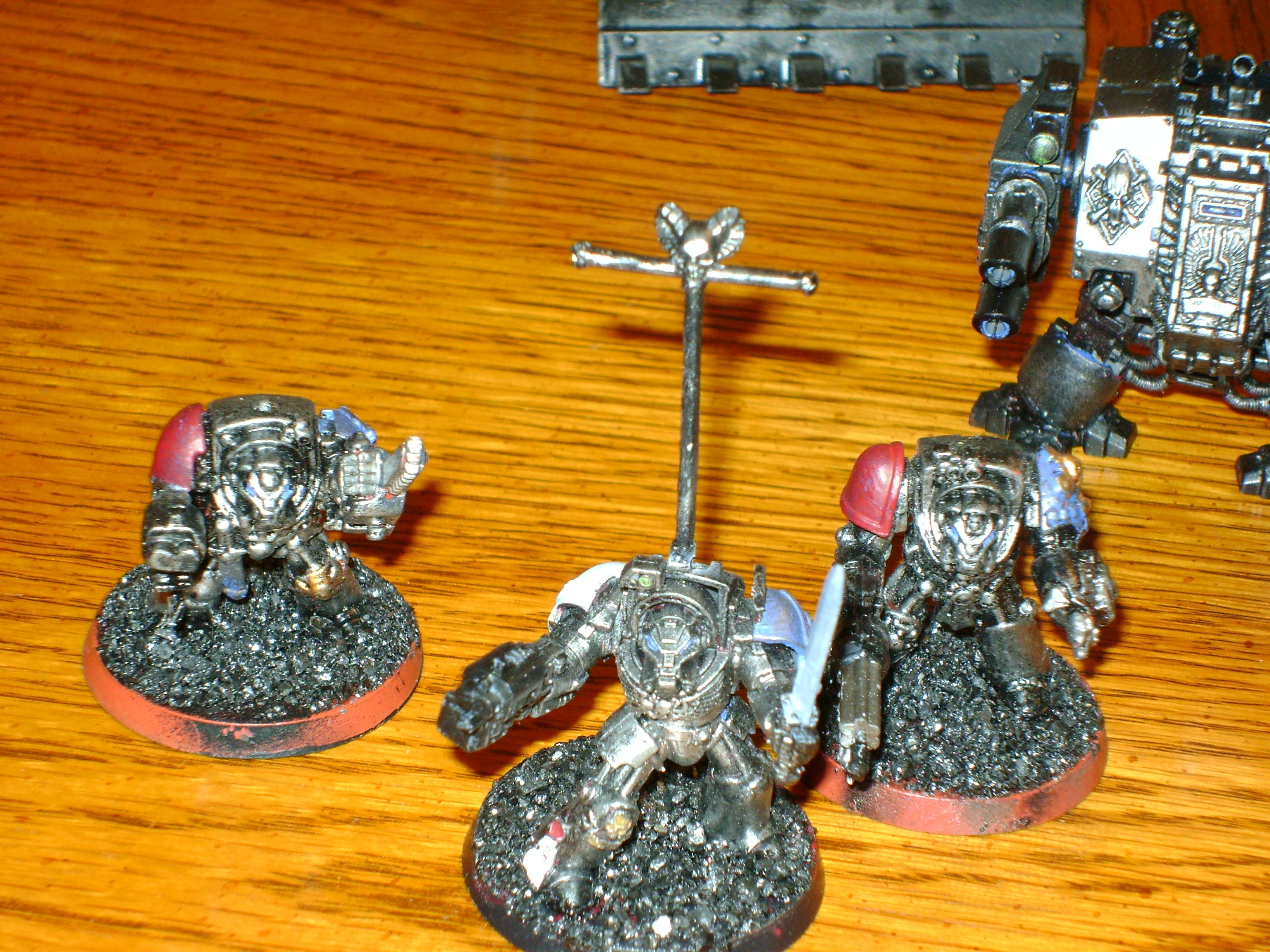 Wolf Lord and two Wolf Guard Bodyguards