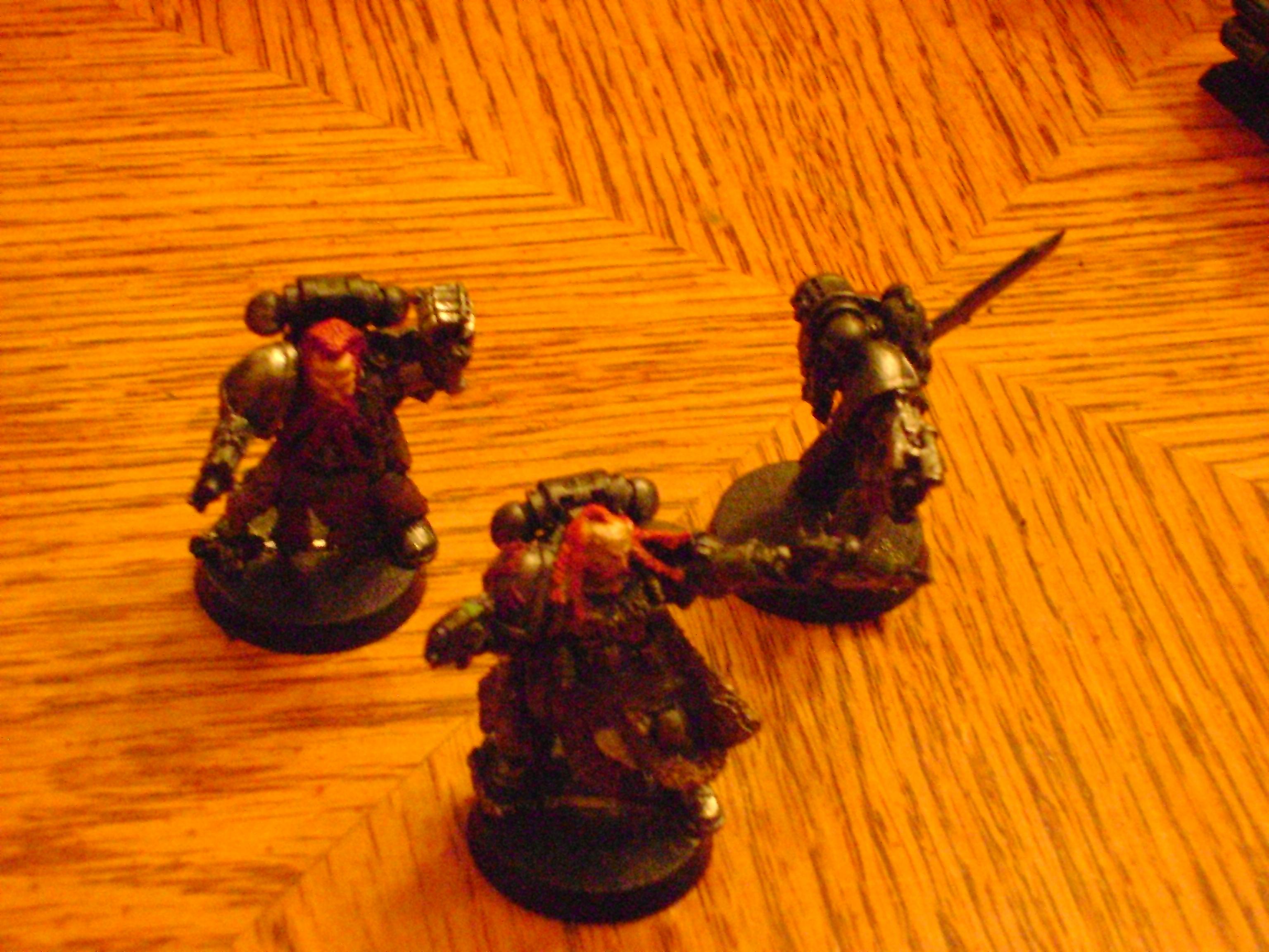 Rune Priest with 2 Wolf Guard Bodyguards 