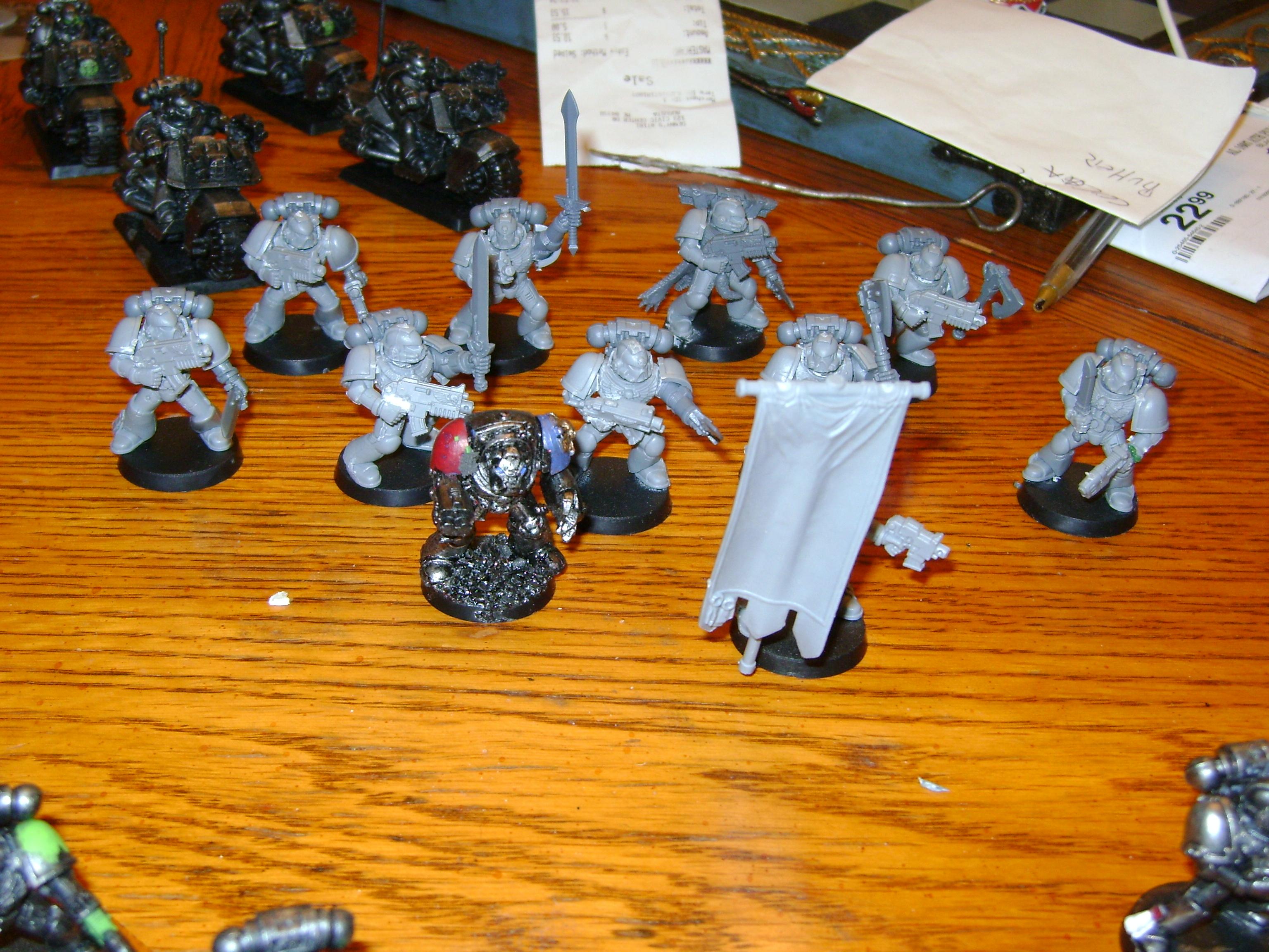 Grey Hunters with Wolf Totem and Wolf Guard