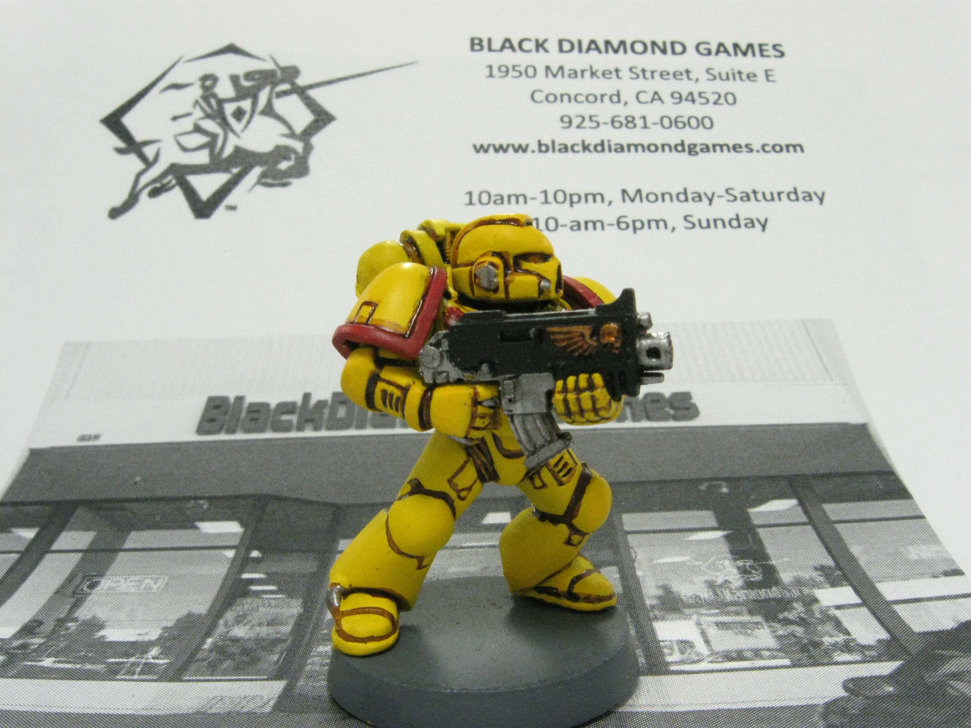 Imperial Fists, Space Marines, Tactical Squad, Warhammer 40,000