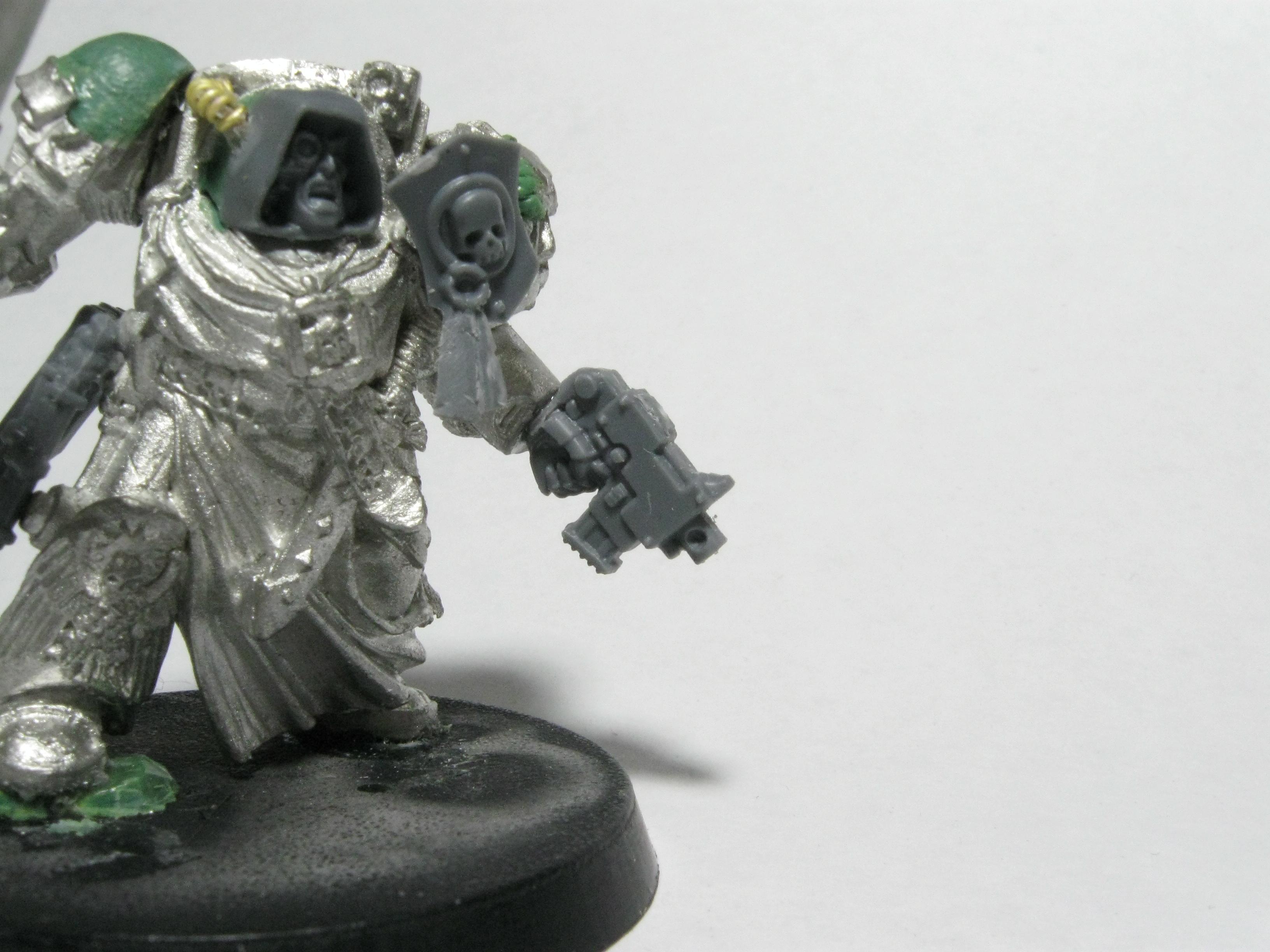 Librarian, Space Marines, Terminator Armor, Work In Progress