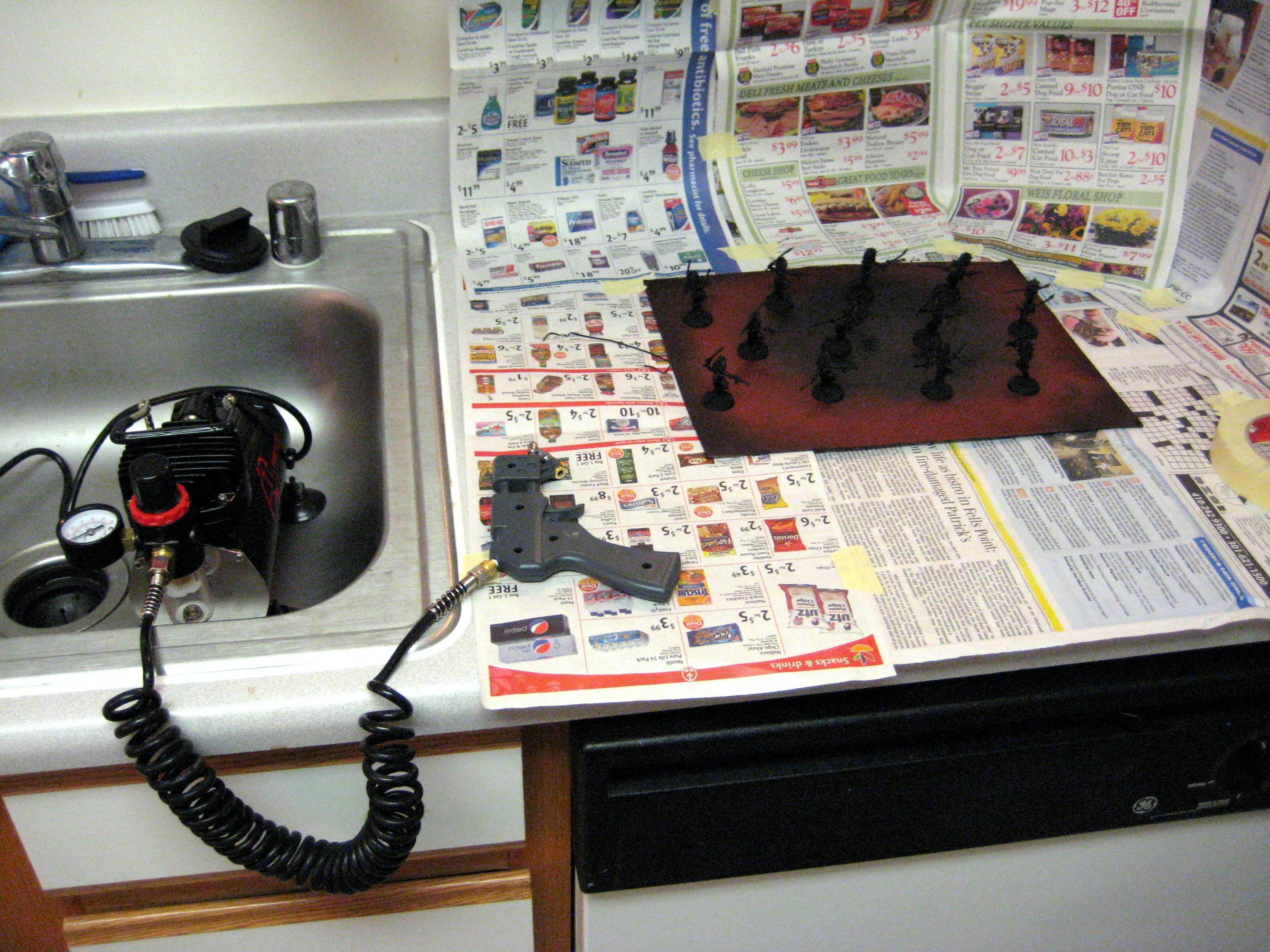 Airbrush, Banshee Prep