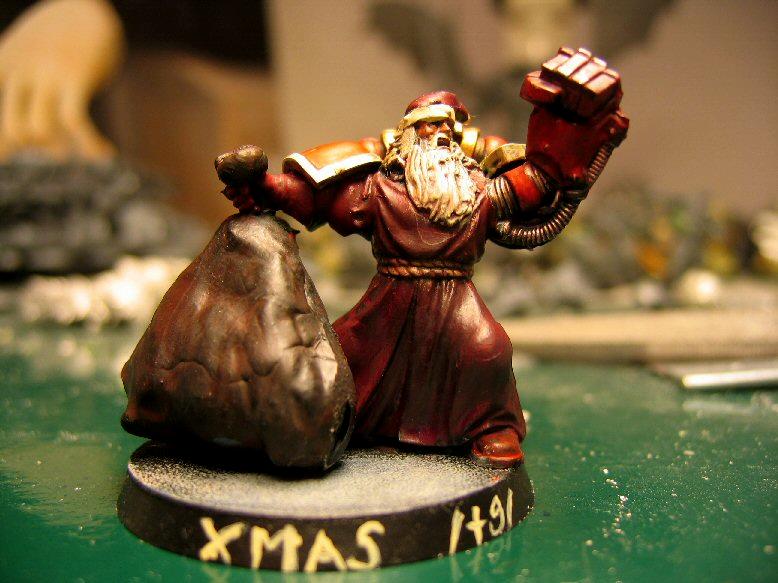Christmas, Conversion, Humor, Santa Claus, Space Marines, Warhammer 40,000